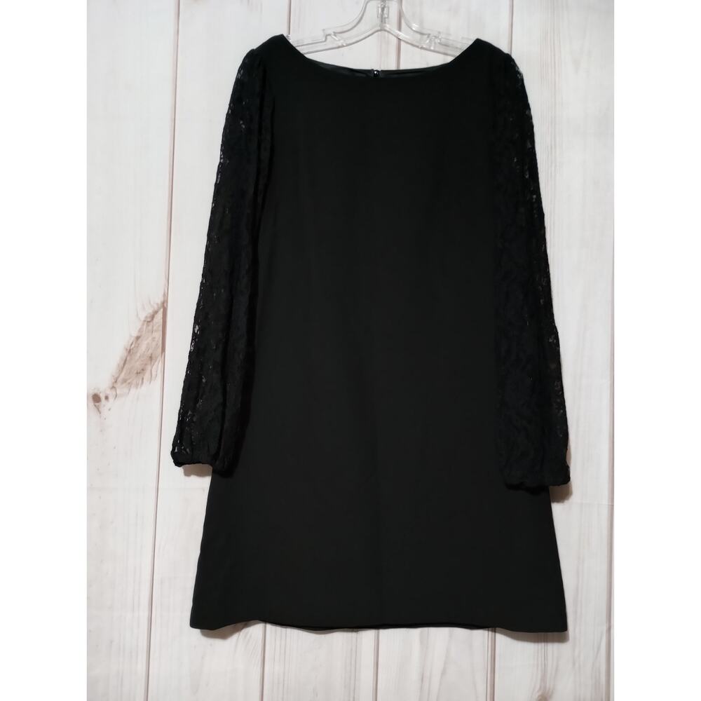 White House Black Market Dress Ladies 8 Black Shift